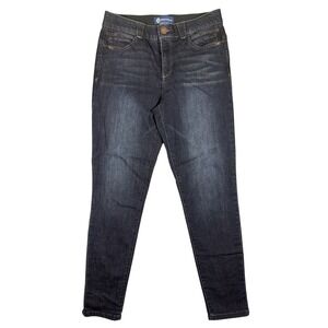 Democracy Absolution Dark Indigo Skinny Jeans Womens 10 High Rise B1105ADBX